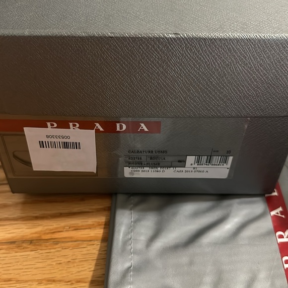 Never used .Prada snake lesson men's shoes - Picture 4 of 6